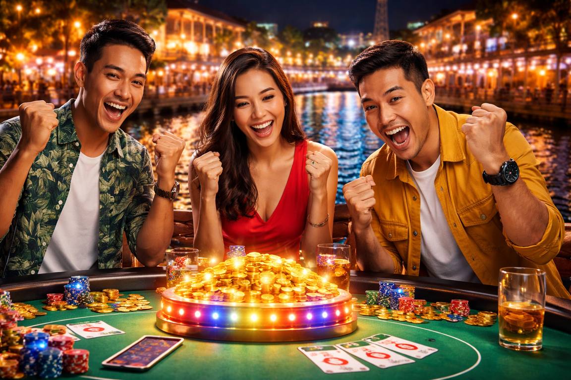 Meja Live Casino dengan Streamer HD
